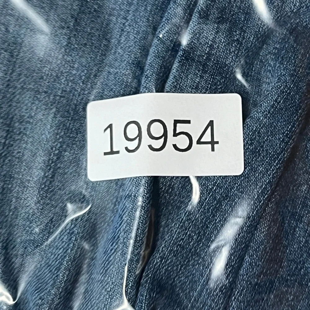 Lucky Brand Jeans Mens 36 Blue Denim Athletic Slim Fit Distressed Streetwear